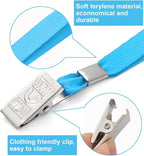 100 Pcs Lanyards for ID Badges and 100 Pcs Clear Name Tag Holders Reusable - Image 3