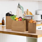 woric 120 PCS Brown Paper Bags - Image 4