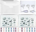 BROTOSPAC 24 PCS Clear Stamps Storage Panels, Resealable Die Cut Storage Bag by BROTOSPAC