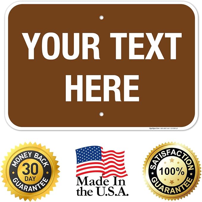 Custom Sign, Personalized Metal Signs, Customize - Image 8