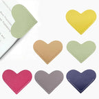 Leather Heart Bookmarks by Winjeto