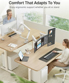 monTEK Dual Monitor Arm, Mechanical Spring Monitor Arm - Image 7