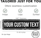 Rustic Custom Metal Sign - Image 2