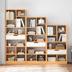 IOTXY Wooden Open Shelf Bookcase - Image 6