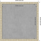 Amanti Art Silver Framed Magnetic Board 26x26 Medium Vision Board - Image 2