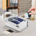 Acrimet Index Business Card Size File Holder Organizer Box Metal Base Heavy Duty - Image 4