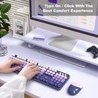 MOFII Wireless Keyboard and Mouse Combo, Full Size 2.4G Plug and Play - Image 3