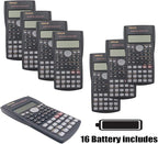 RENUS 8 Packs, 2-Line Engineering Scientific Calculator Function Calculator - Image 2