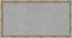 Amanti Art Silver Framed Magnetic Board 14x26 Small Vision Board by AmantiArt