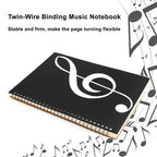 MoHern Blank Sheet Music Notebook, 160 Pages Composition Staff Paper Notebook 2 - Image 2