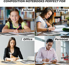 Rosmonde 2000 Pack Composition Notebooks Bulk, College Ruled, Full Pallet of - Image 6