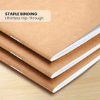 Small Lined Notebooks Bulk – Kraft Paper Cover, 48 Pack 4.25 x 5.5 in Mini - Image 5
