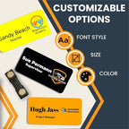 Magnet Me Up Custom Printed Magnetic Name Tag Badge - Image 4