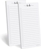 321Done To Do List Notepad 2-Pack, 3.7 x 8.5 by 321Done