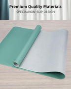 Leather Desk Pad Protector, Desk Mat, Large Mouse Pad, Non-Slip Desk Pad - Image 2