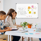 AMUSIGHT Double-Sided Magnetic Whiteboard, Large White Board Marker Board - Image 8