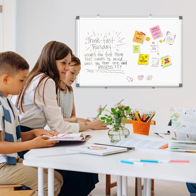 AMUSIGHT Double-Sided Magnetic Whiteboard - Image 7