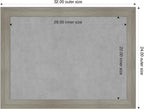 Amanti Art Grey Framed Magnetic Board 24x32 Medium Vision Board - Image 2