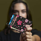 BWEGRHE Small Travel Wallets, RFID Blocking PU Leather Credit Card Holder - Image 6