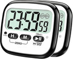 AyayaBoss 2-Pack Magnetic Kitchen Timers by AyayaBoss