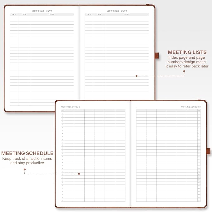 EMSHOI Meeting Notebook for Work - Image 4