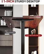 SANODESK Electric Standing Desk 48 x 30 Inches Whole-Piece Desktop Height - Image 6