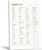Grocery List Magnet Pad for Fridge by TwoTumbleweeds