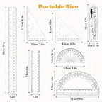 Geometry Set - 7Pcs Geometry Kit - Image 3
