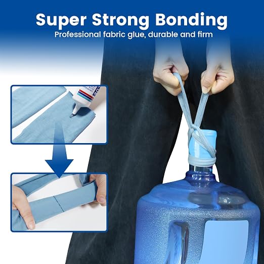 KFFNHH Fabric Glue, Liquid Stitch Fabric Glue, Mighty mend it Permanent Washable - Image 3