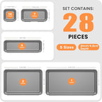 A-LuGei 【Military Grade】 Drawer Organizer, 【】 Clear Makeup organizer - Image 3