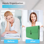 Expanding File Folder, Accordion File Organizer - Image 5