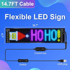 GOTUS Programmable LED Sign, Scrolling Flexible Digital Signs, LED Car Sign - Image 6