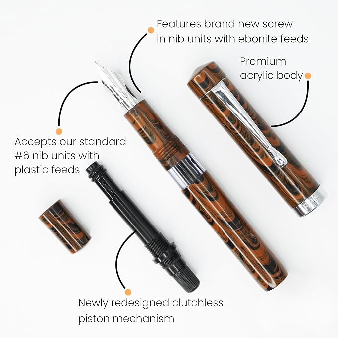 Jaipur V2 Piston Filled Refillable Fountain Pen - Image 3