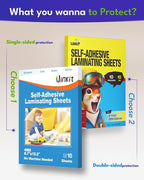 Uinkit 4mil Thicker Single-Sided Self-Adhesive Laminating Sheets 100Pack Letter - Image 6