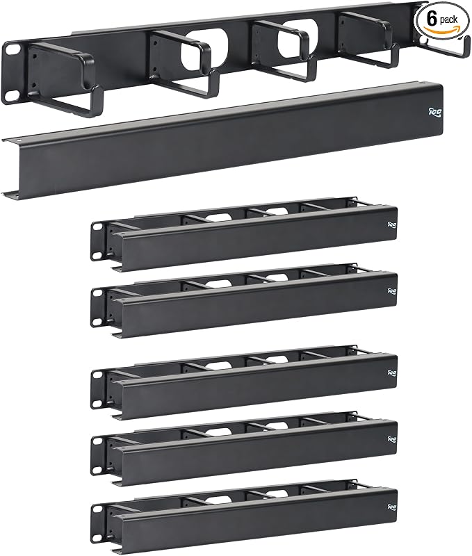 ICC 1U Ring Cable Manager Panel by ICC