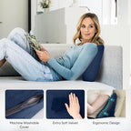 AHUAWA Back Support Pillow for Recliner Chair, Memory Foam Couch Back Cushions - Image 6
