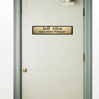 SINKAA Personalized Name Plate for Door or Wall, 2 * 10 inch Custom Office - Image 5