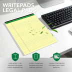 KAISA Legal Notepads 8.5"x11.75"，12pads note pads office supplies Recycled - Image 5