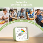 Visual Timer for Kids with Pause Function, Cute Silent Timer with Rainbow for - Image 6