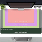 Leather & Suede Desk Pad Protector - Image 4