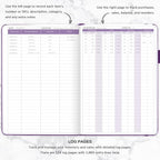 Clever Fox Inventory & Sales Log Book - Image 3