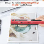 Ymiko A4 Document Scanner Portable High Resolution 900 DPI Multifunctional - Image 6