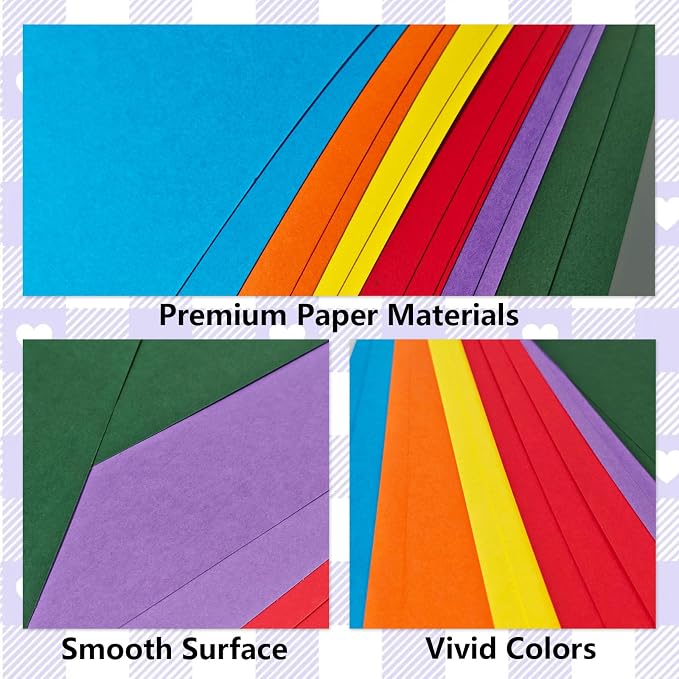 15 Sheets Sage Green Cardstock 12"x12", 250gsm/90lb Heavyweight Cover Cardstock - Image 4
