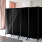 Upgrade Version Room Partition and Divider, Freestanding Rolling Dividers - Image 5