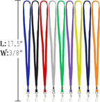 Ollain Badge Lanyards Flat Lanyard Swivel Hooks Durably Neck Bulk lanyards 100 - Image 2