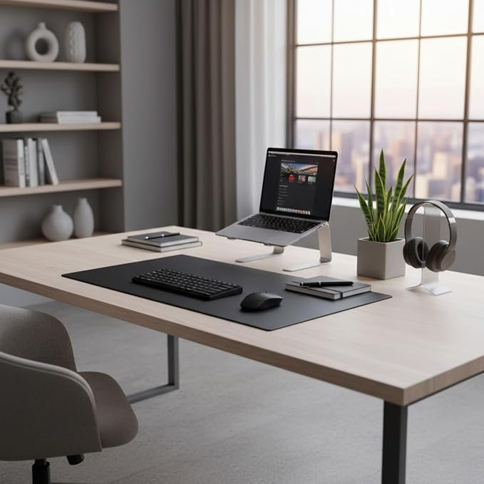 DACASSO Leatherette Desk Mat Without Rails - Image 4