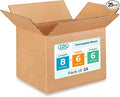 Small Moving & Shipping Boxes 8"L x 6"W x 6"H by IDLPackaging