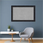 Amanti Art Black Framed Magnetic Board 24x36 Large Vision Board - Image 5