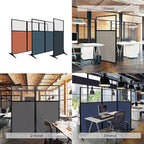Versare Workstation Partition | Portable Wall Divider | Modern Office Cubicle | - Image 2