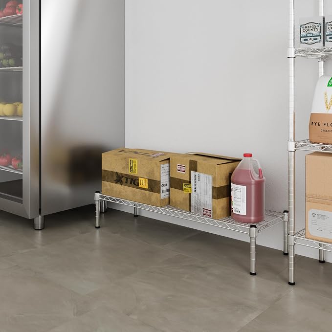 Regal Altair 14" Deep x 42" Wide x 8" Height 1-Tier Wire Shelving Kit | NSF - Image 2